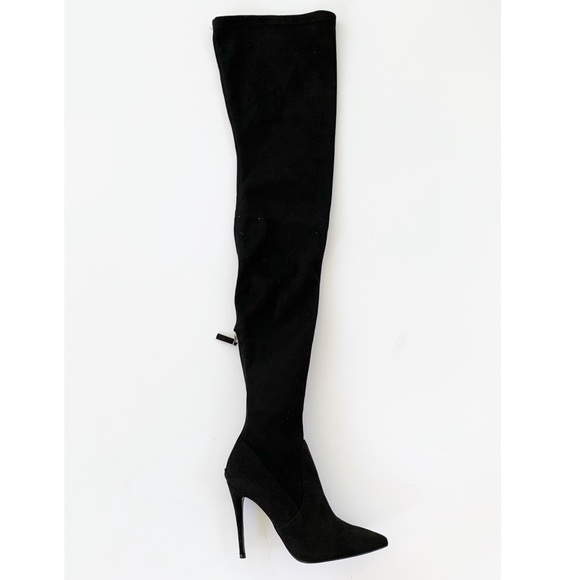 Steve Madden Dominique Vegan Over the Knee Boots - Picture 8 of 14